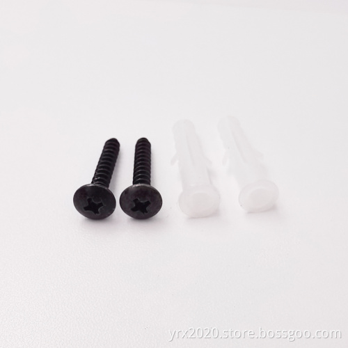 Bagged Hardware 4X25 TA Screw 6X30 Wall Plug